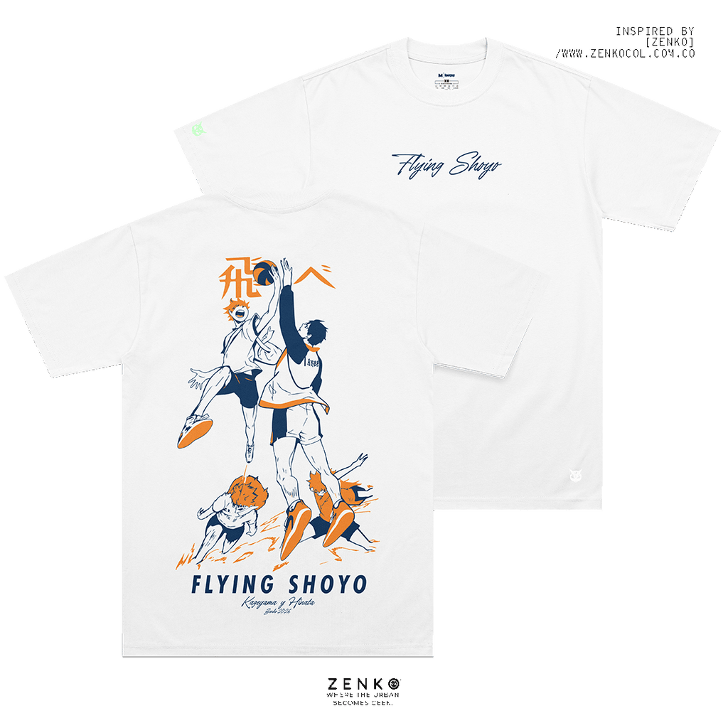 Camiseta Regular - Fit Haikyuu 'Flying Shoyo'