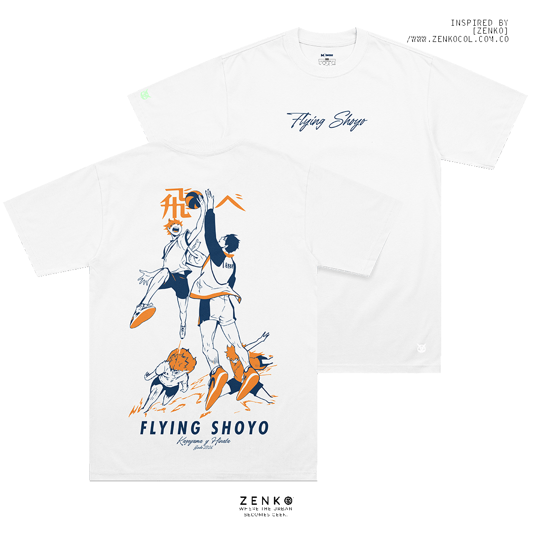 Camiseta Regular - Fit Haikyuu 'Flying Shoyo'