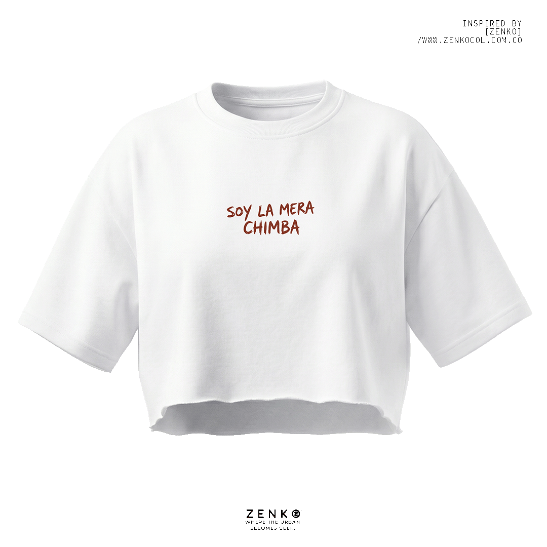 Crop Top - Soy la mera Chimba