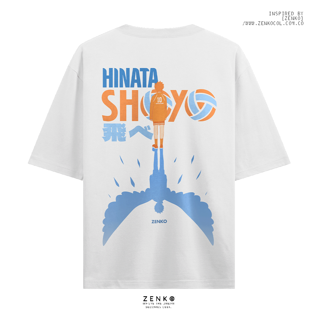Camiseta Oversize - Haikyuu 'Hinata Shoyo'