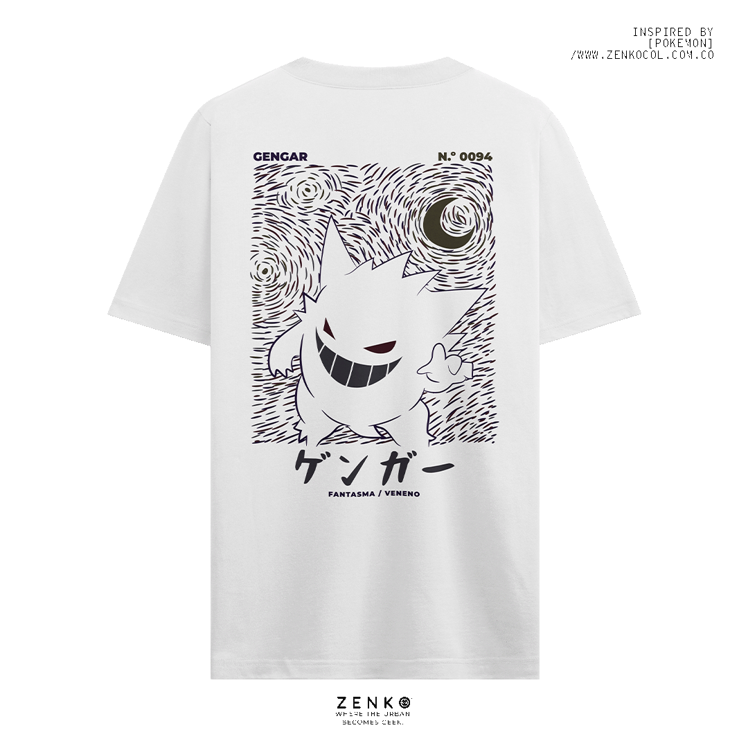 Camiseta Regular Fit - Gengar
