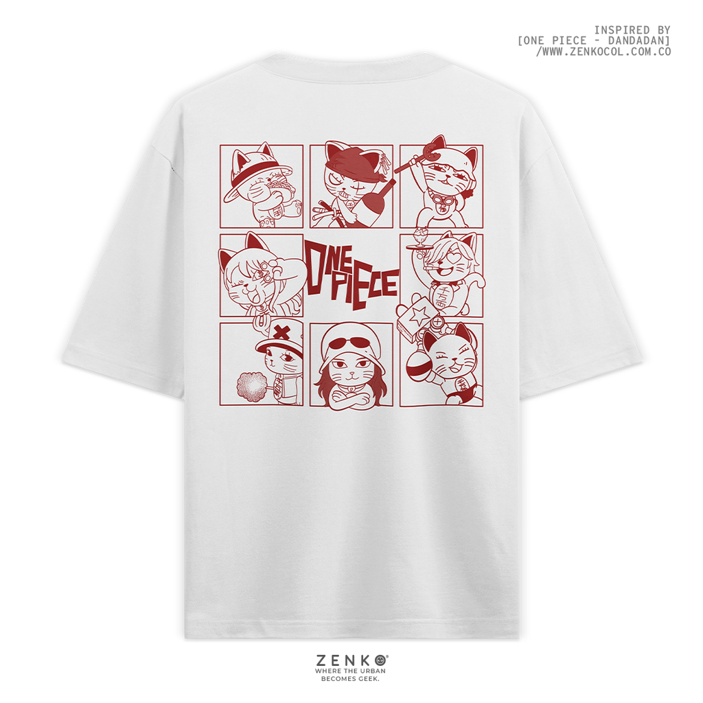 Camiseta Oversize - One Pieces x Dandadan
