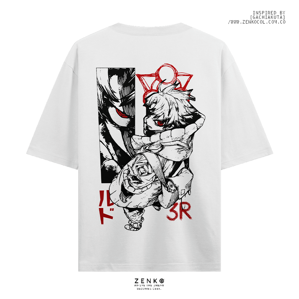 Camiseta OVERSIZE - Rudo Gachiakuta