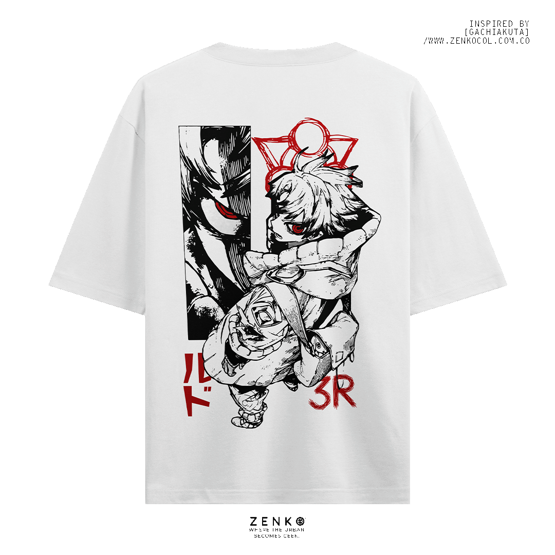 Camiseta OVERSIZE - Rudo Gachiakuta