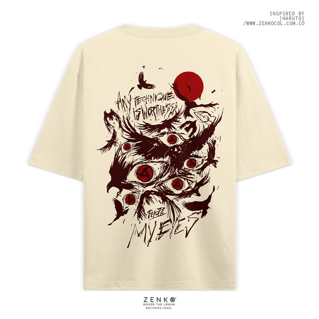Camiseta Oversize - Itachi Cuervos