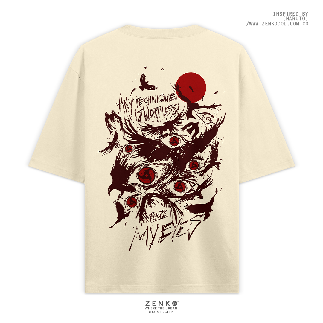 Camiseta Oversize - Itachi Cuervos