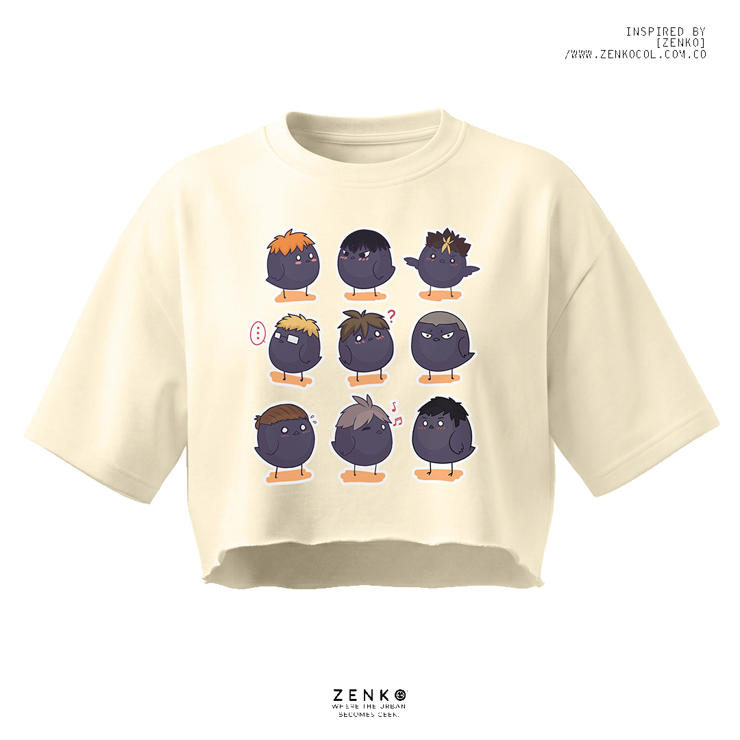 Crop Top - Haikyuu 'Karasuno'
