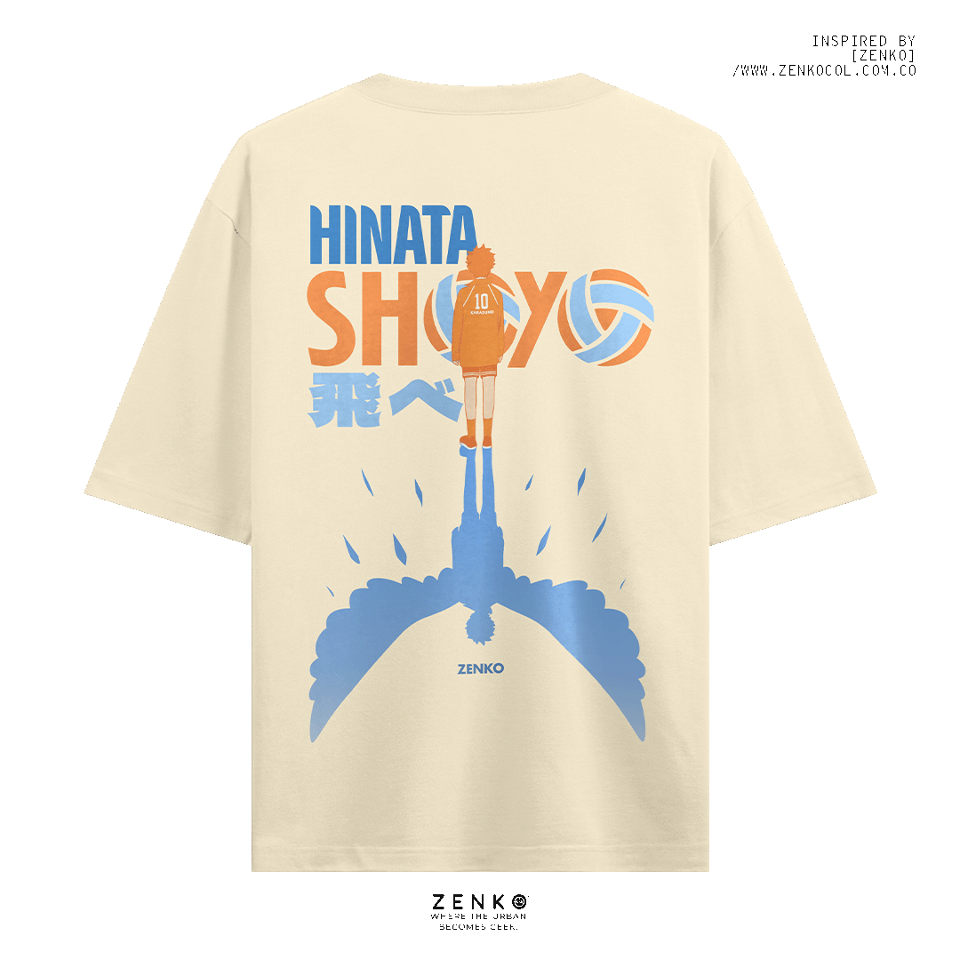 Camiseta Oversize - Haikyuu 'Hinata Shoyo'