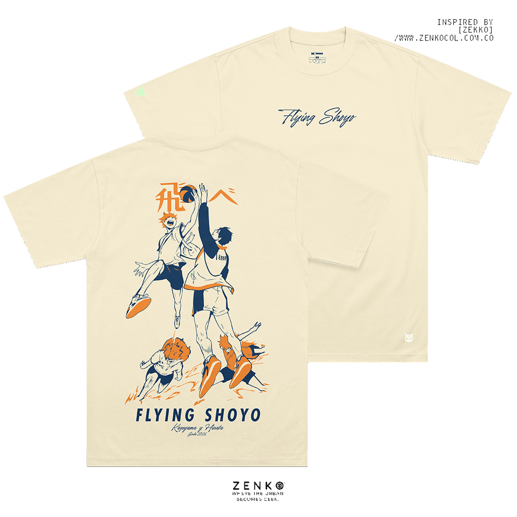 Camiseta Regular - Fit Haikyuu 'Flying Shoyo'