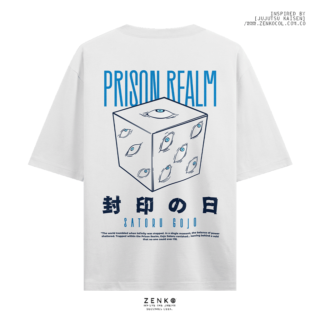Camiseta Oversize - Prison Realm