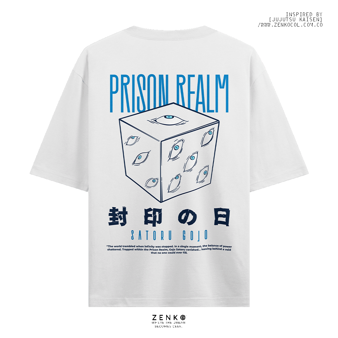 Camiseta Oversize - Prison Realm