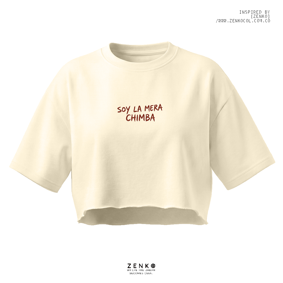 Crop Top - Soy la mera Chimba