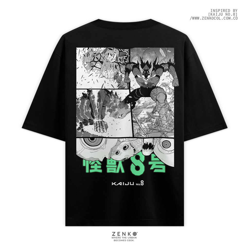 Camiseta Oversize - Kafka Hibino Kaiju no.8