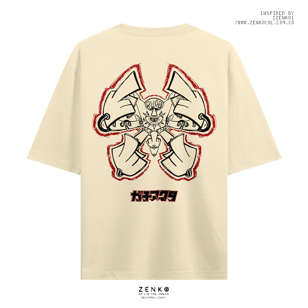 Camiseta OVERSIZE - Rudo Gachiakuta