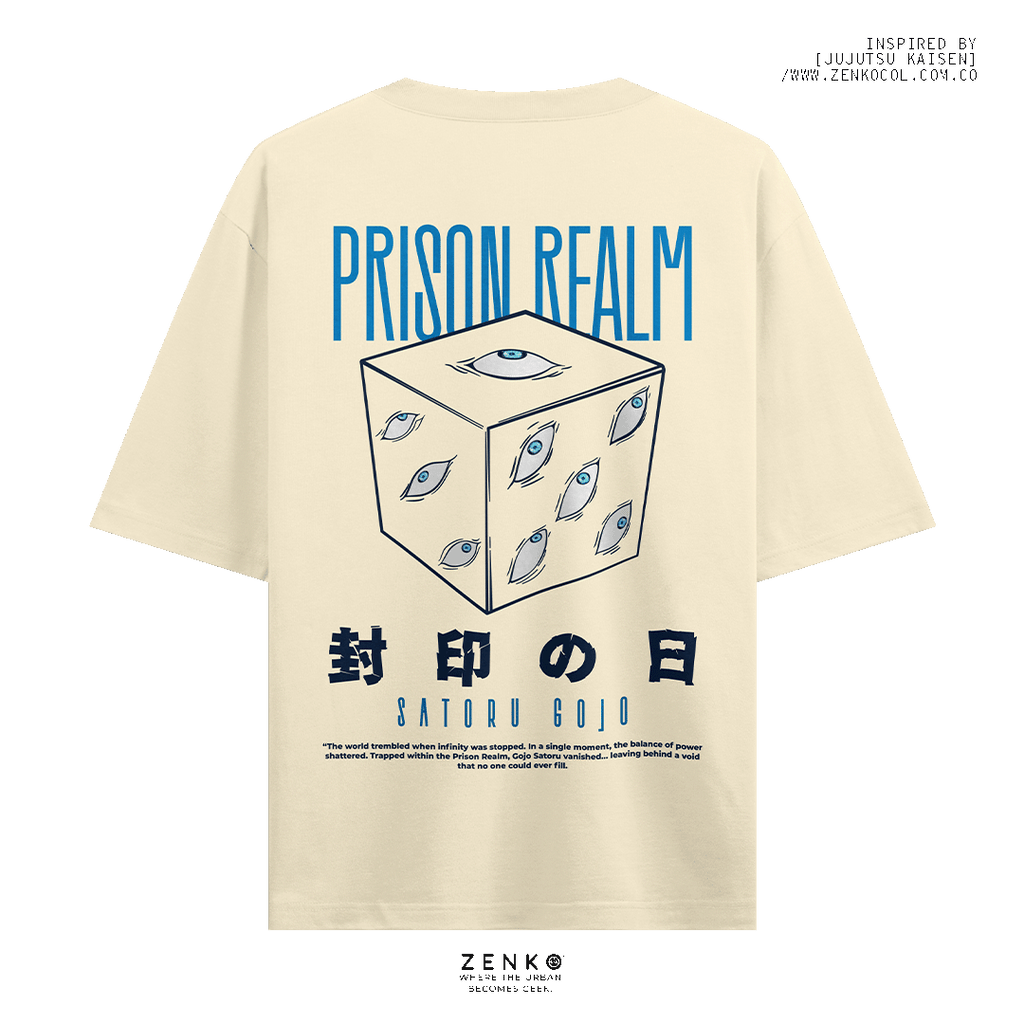 Camiseta Oversize - Prison Realm