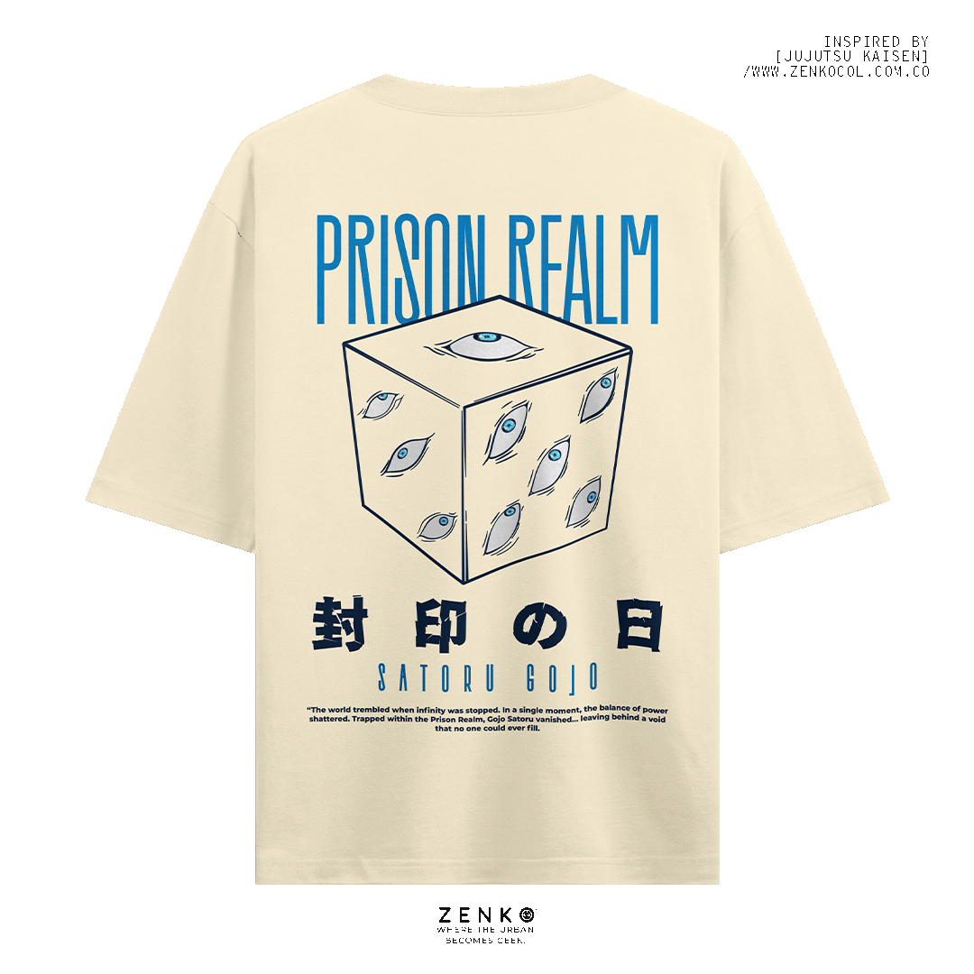 Camiseta Oversize - Prison Realm