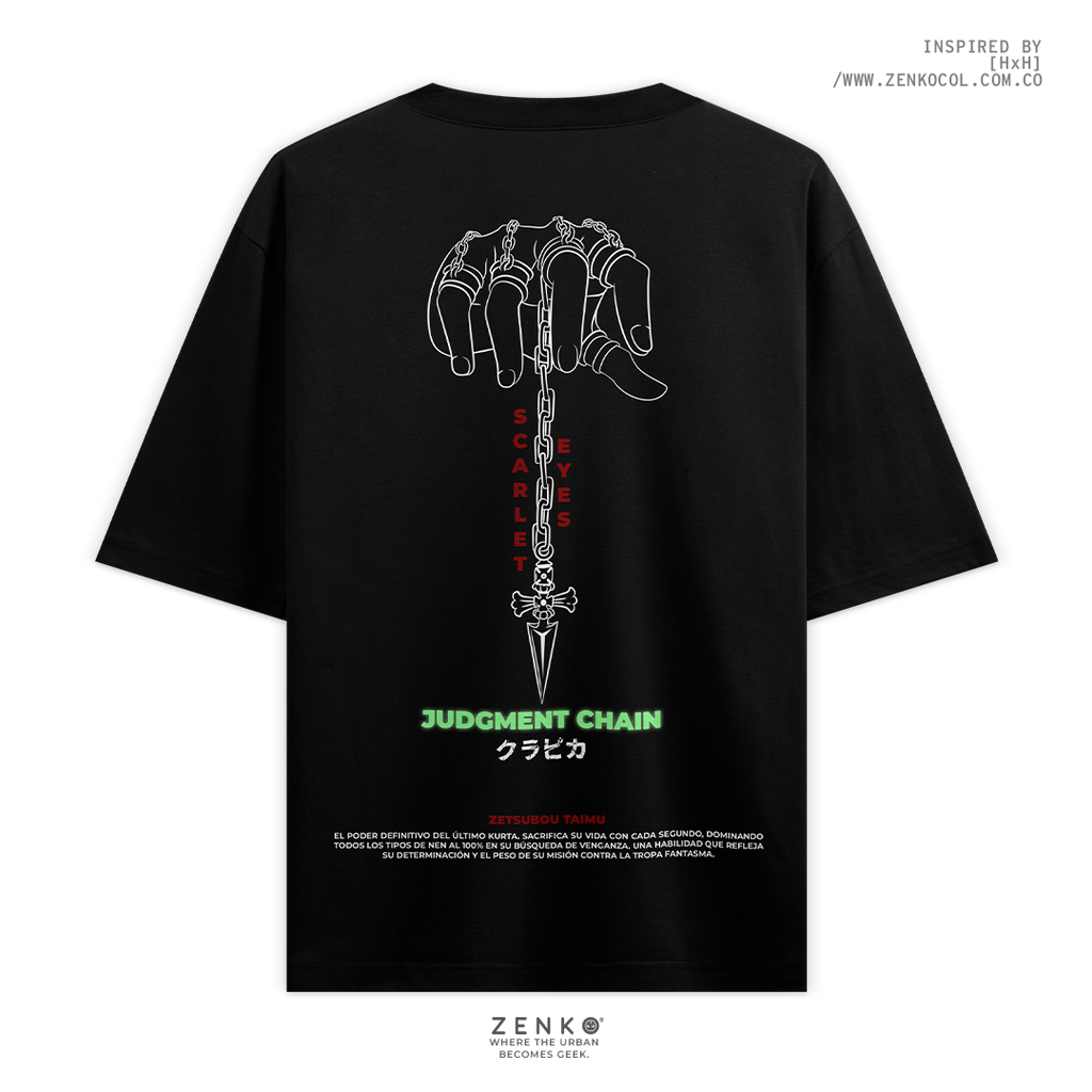 Camiseta Oversize - Kurapika HxH