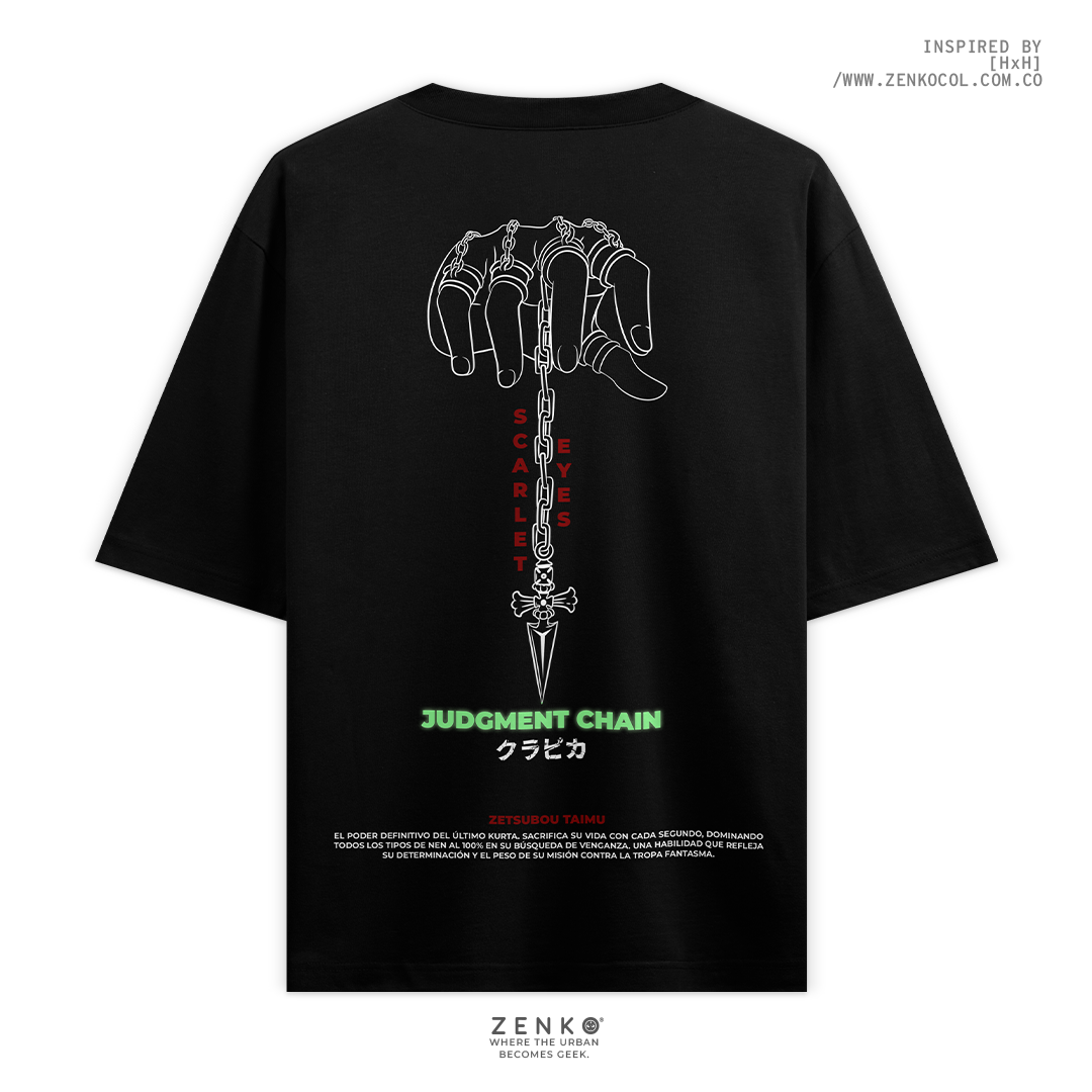 Camiseta Oversize - Kurapika HxH