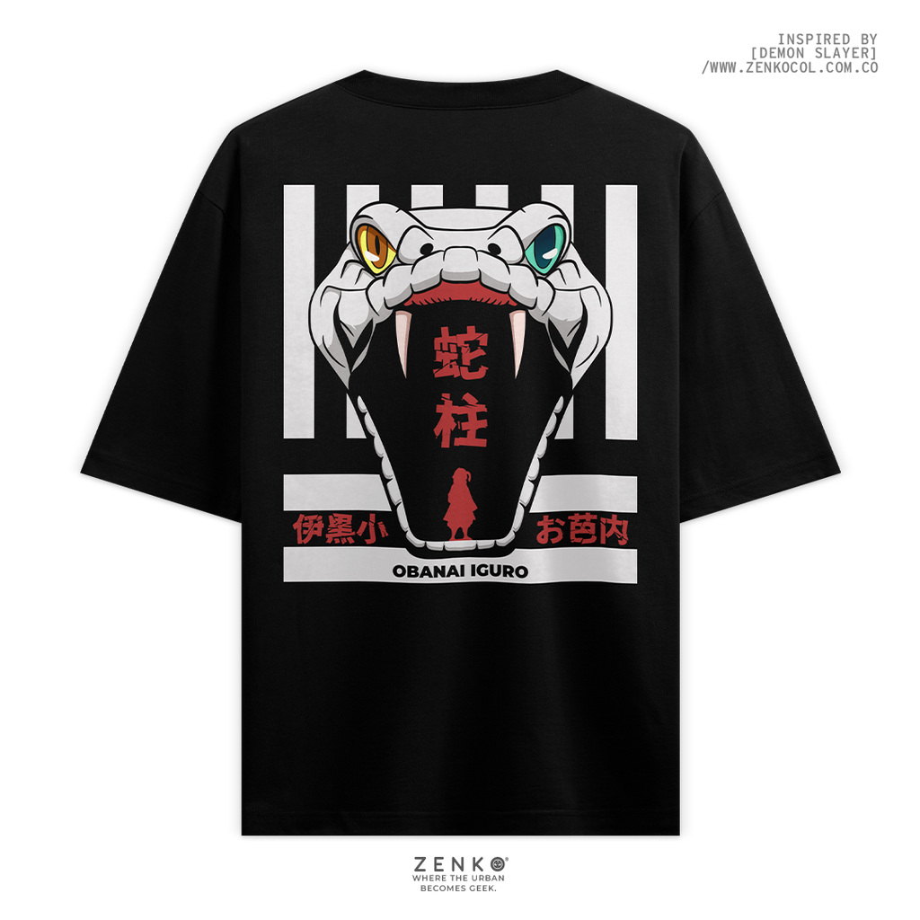 Camiseta Oversize - Pilar de la Serpiente