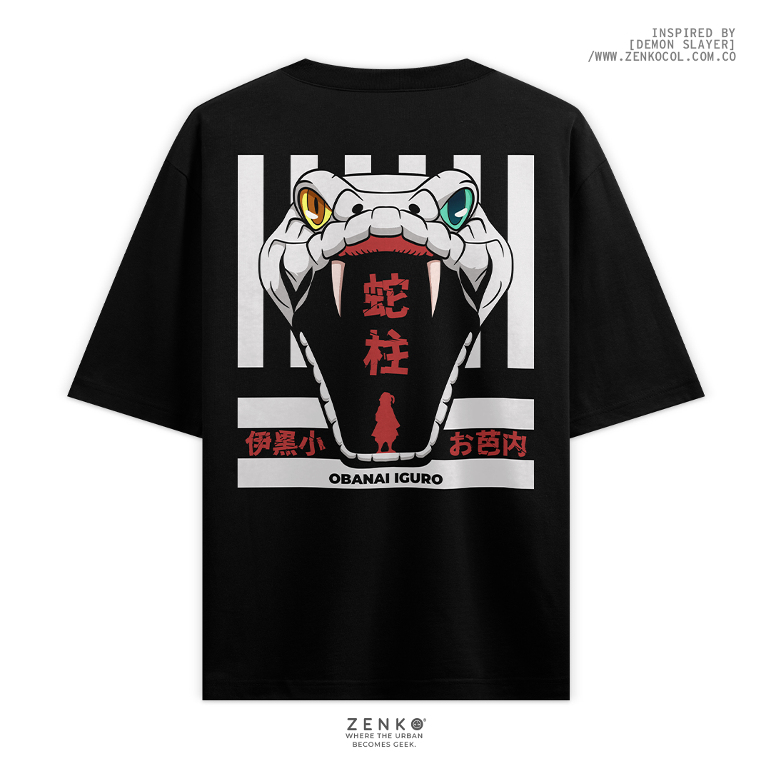 Camiseta Oversize - Pilar de la Serpiente