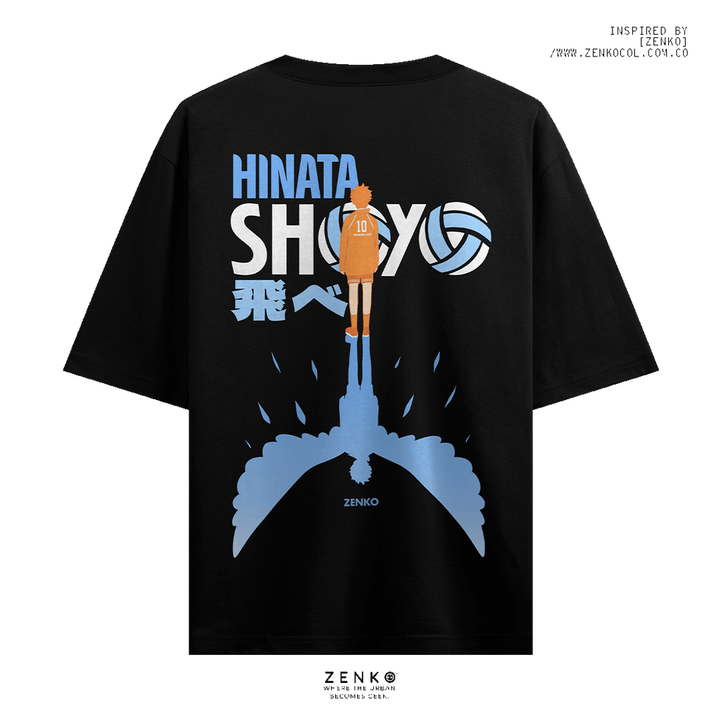 Camiseta Oversize - Haikyuu 'Hinata Shoyo'
