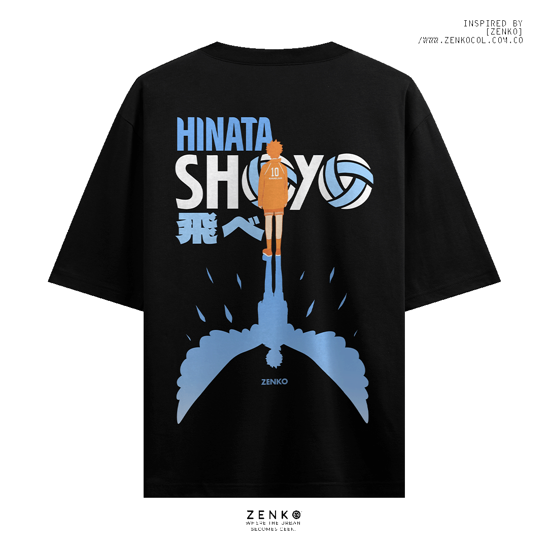 Camiseta Oversize - Haikyuu 'Hinata Shoyo'