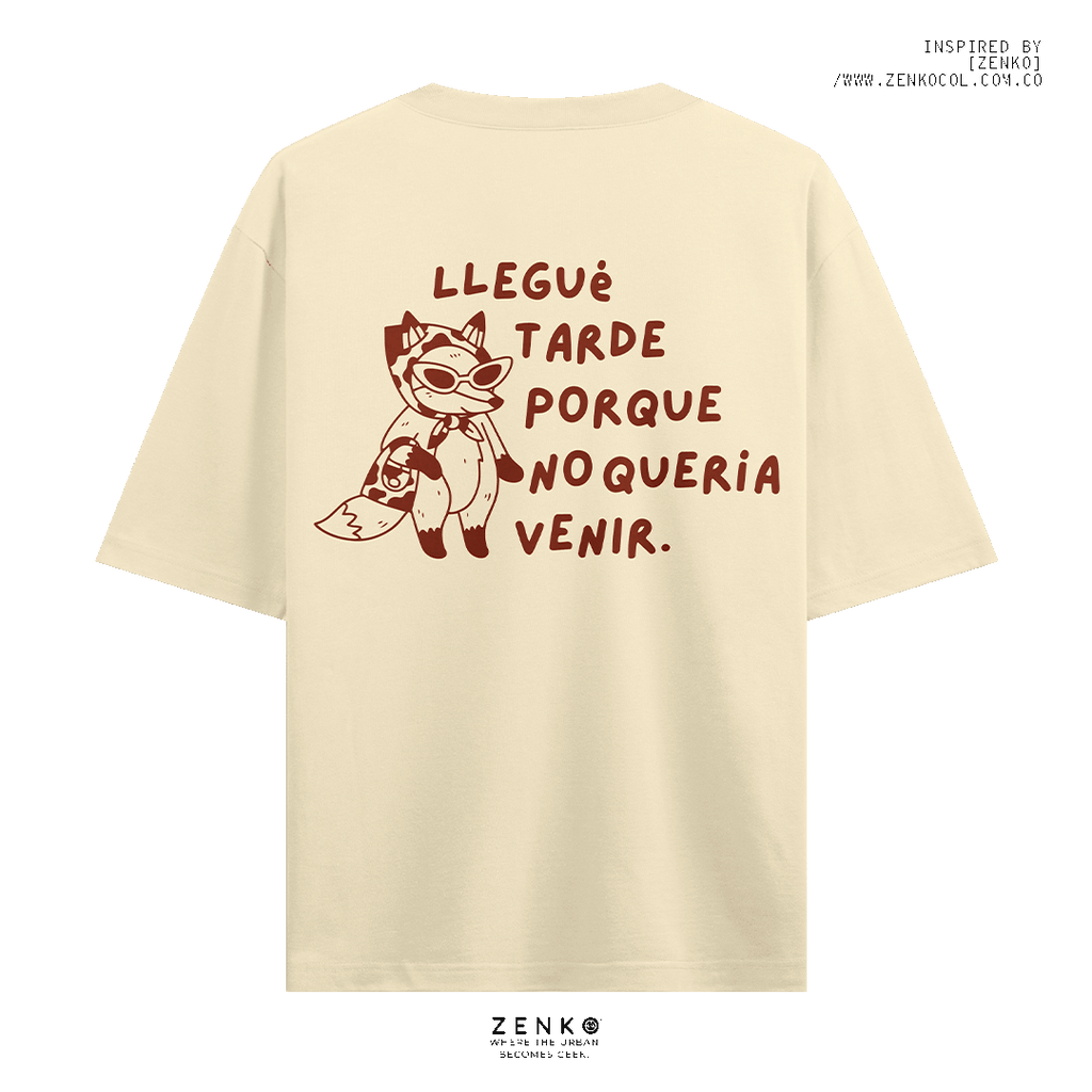 Camiseta OVERSIZE - No queria Venir
