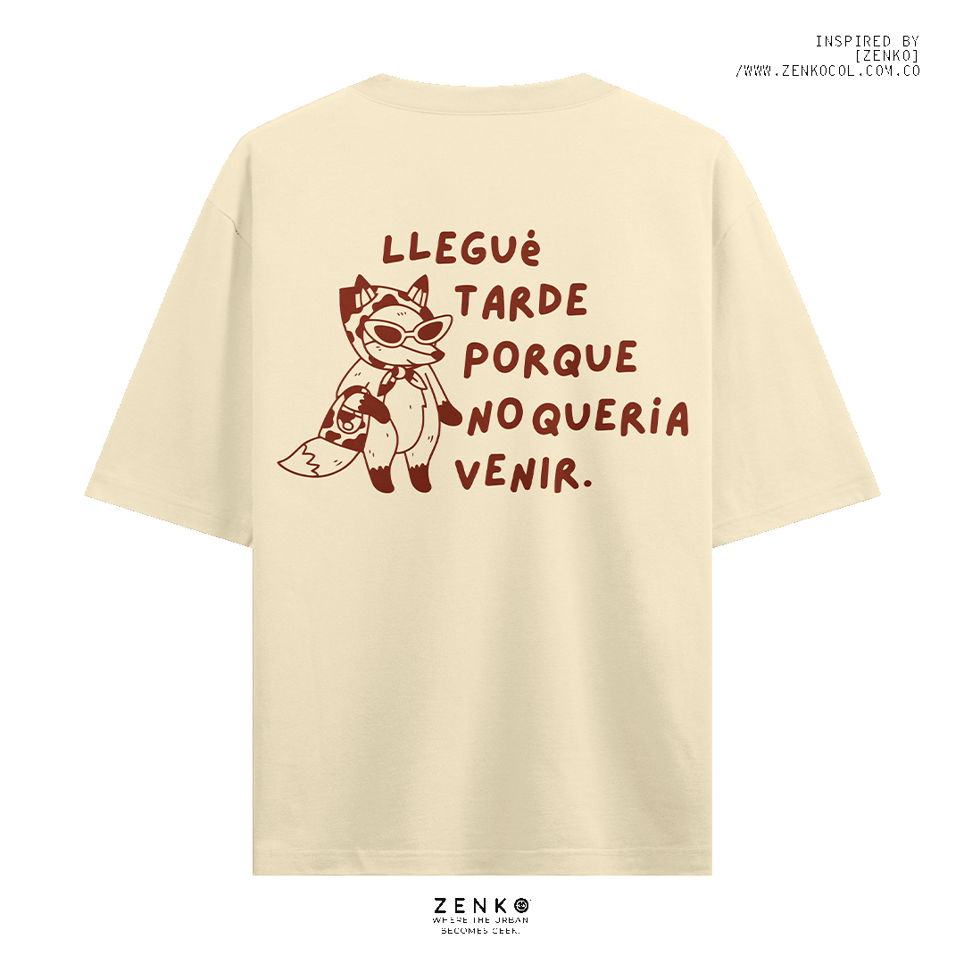 Camiseta OVERSIZE - No queria Venir