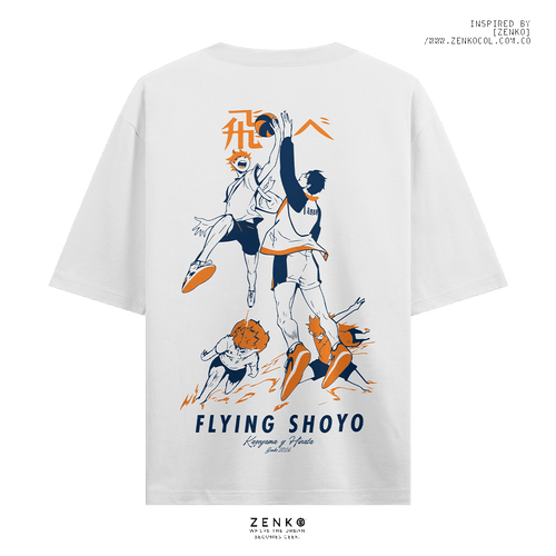 Camiseta Oversize -  Haikyuu 'Flying Shoyo'