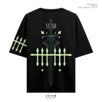 Camiseta Oversize Yuno | Black Clover Edition (Glow in the Dark)