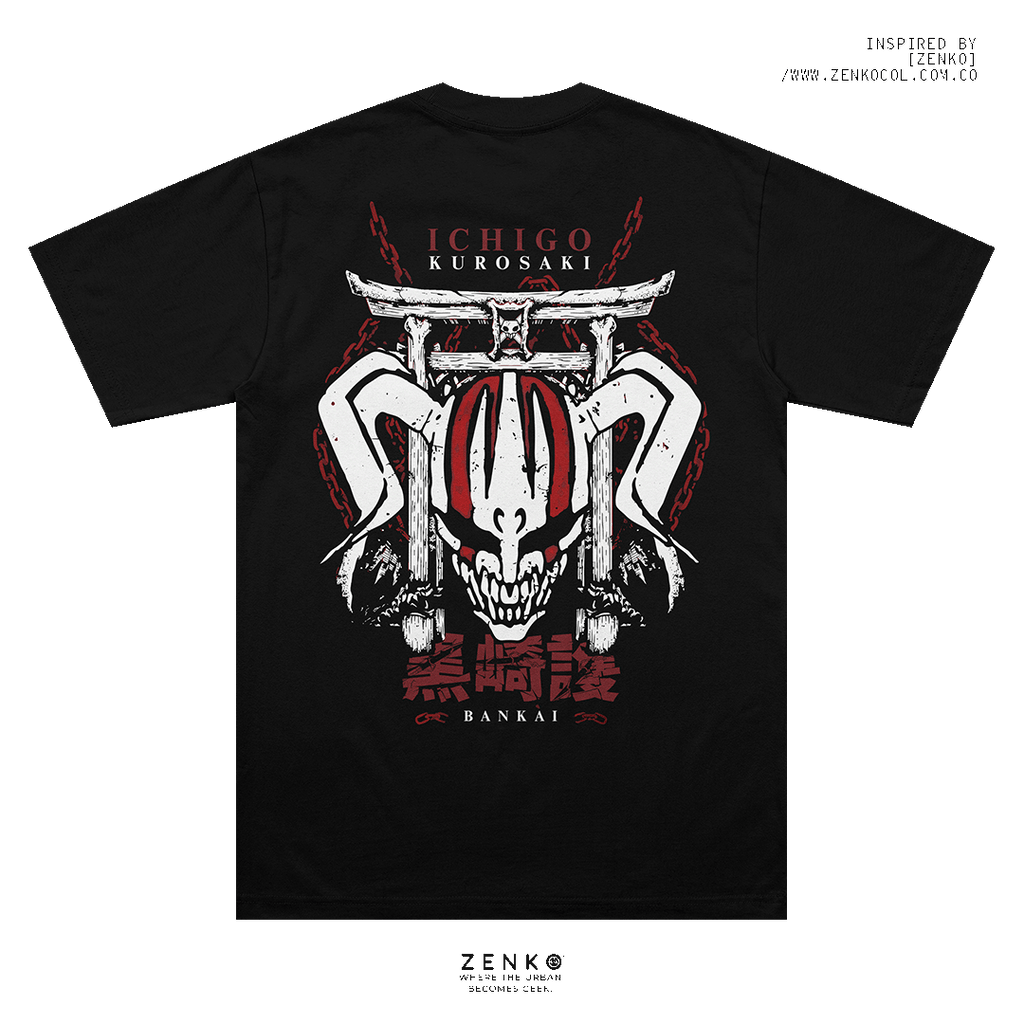 Camiseta Regular Fit - Ichigo Kurosaki