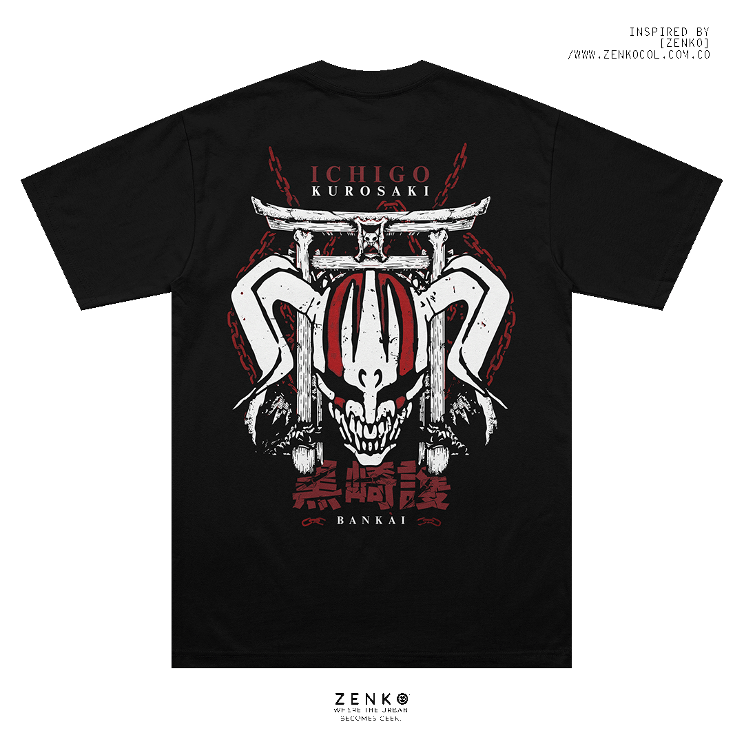 Camiseta Regular Fit - Ichigo Kurosaki