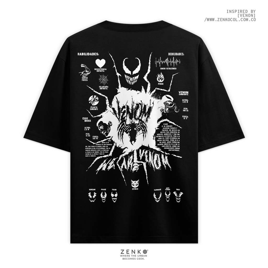 Camiseta Oversize - Venom