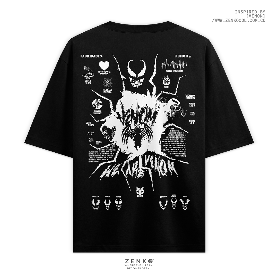 Camiseta Oversize - Venom