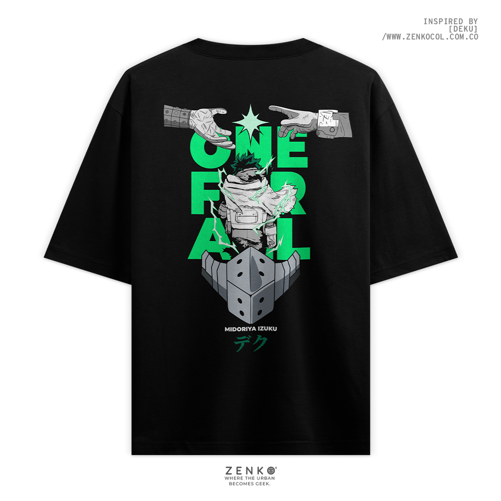 Camiseta Oversize - Deku