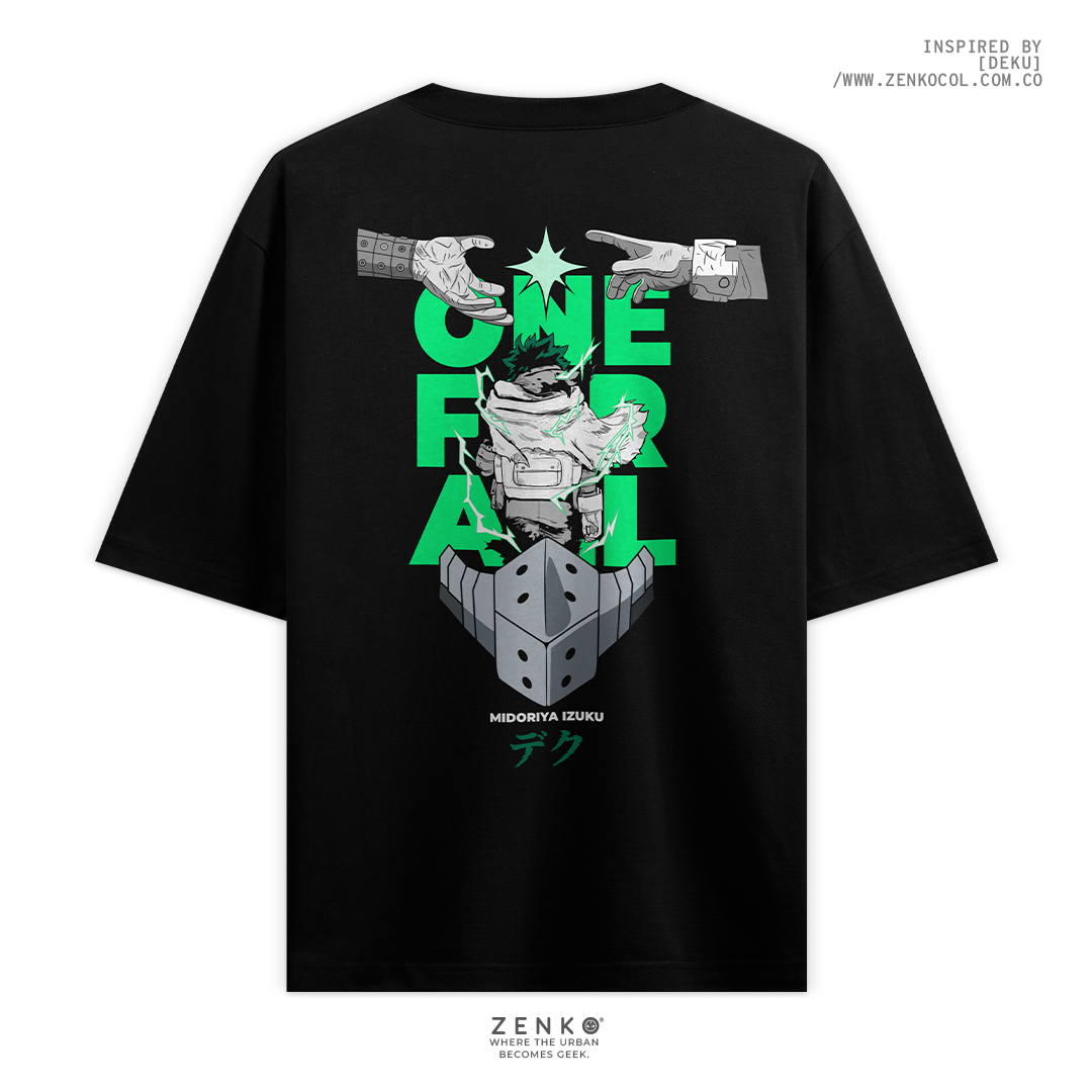 Camiseta Oversize - Deku