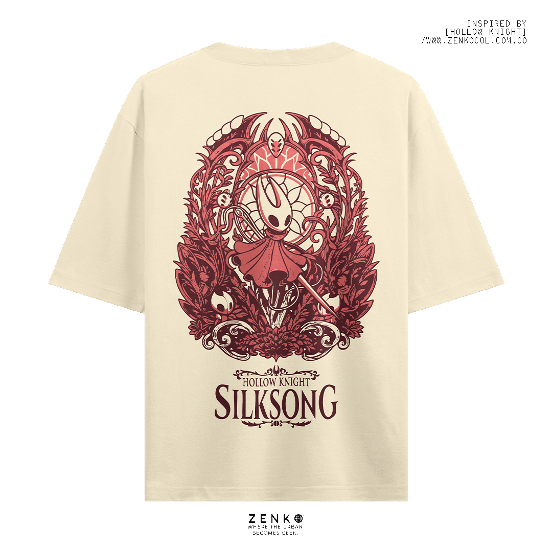 Camiseta Oversize - Hollow Knight Silksong