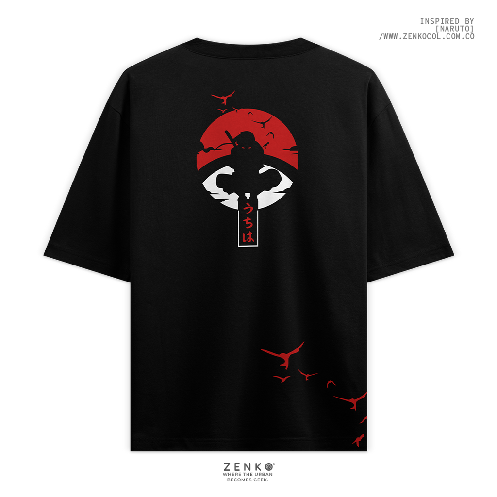 Camiseta Oversize - Itachi Uchiha