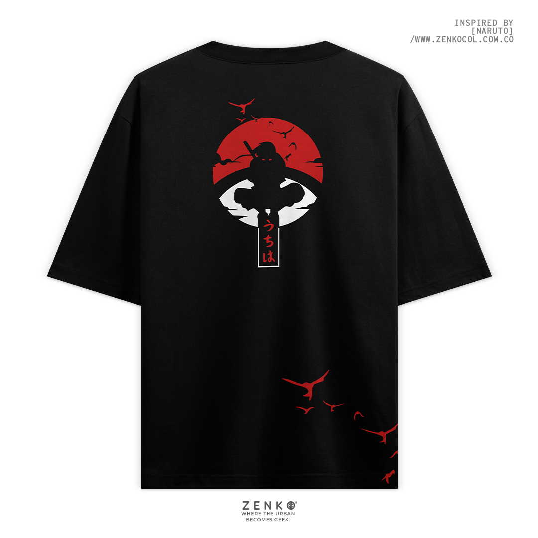 Camiseta Oversize - Itachi Uchiha