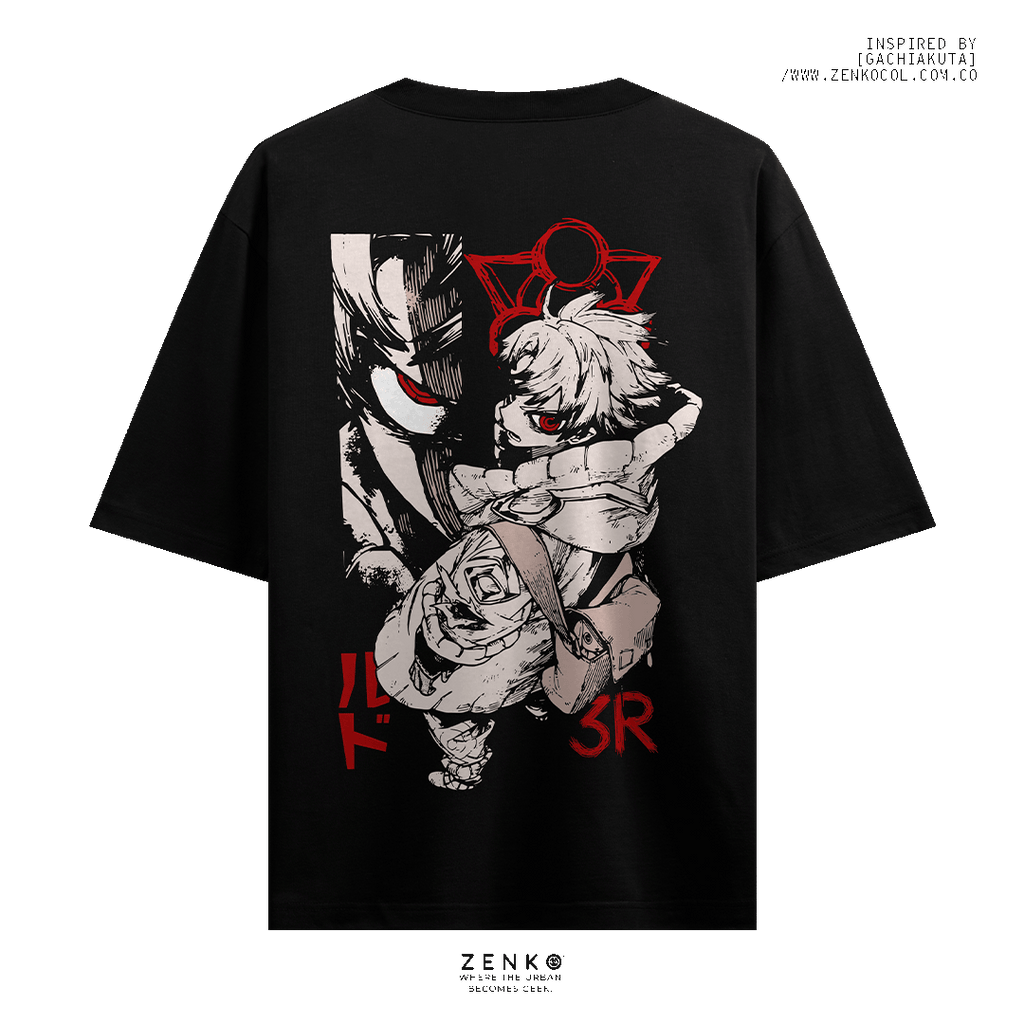 Camiseta OVERSIZE - Rudo Gachiakuta
