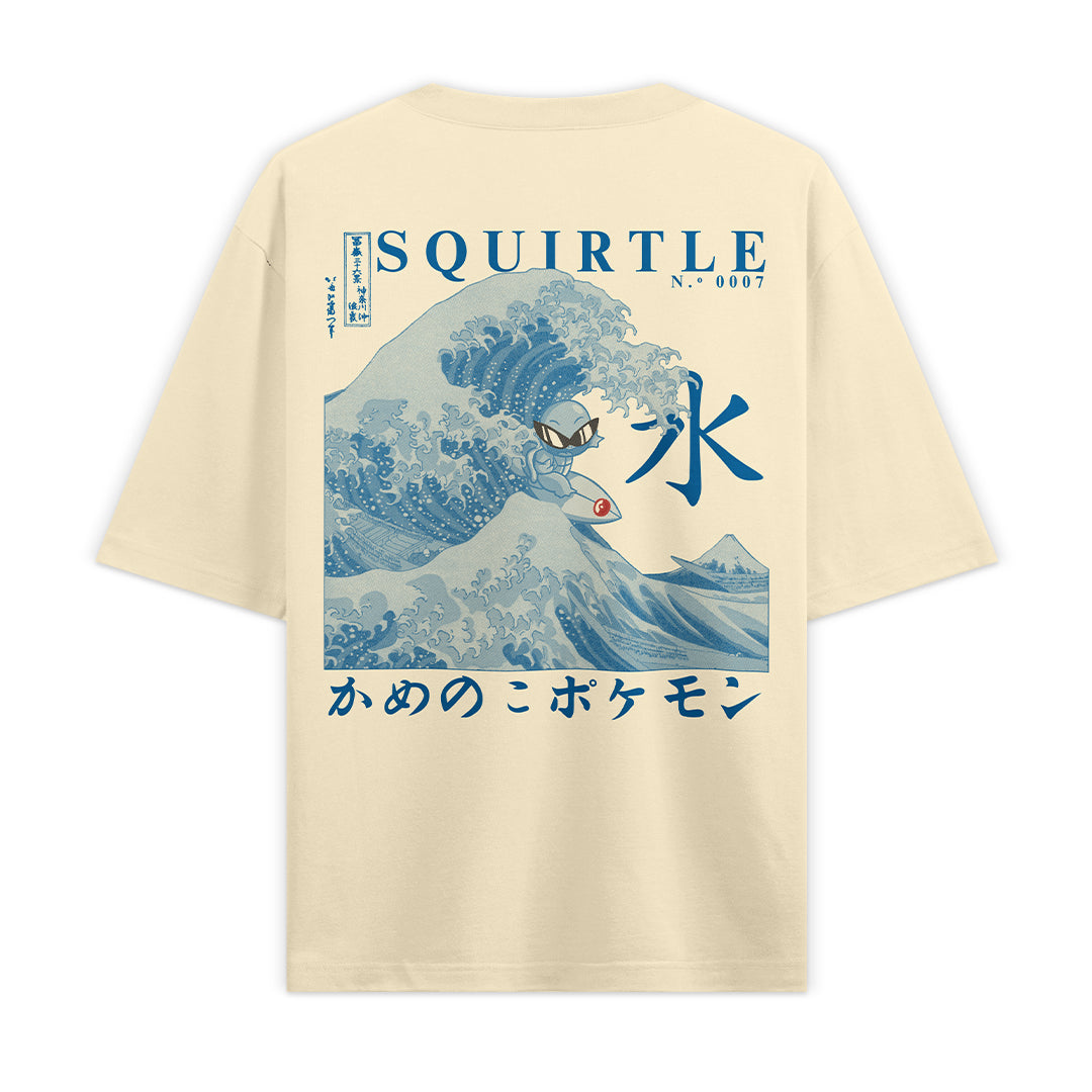 Camiseta Oversize - Squirtle