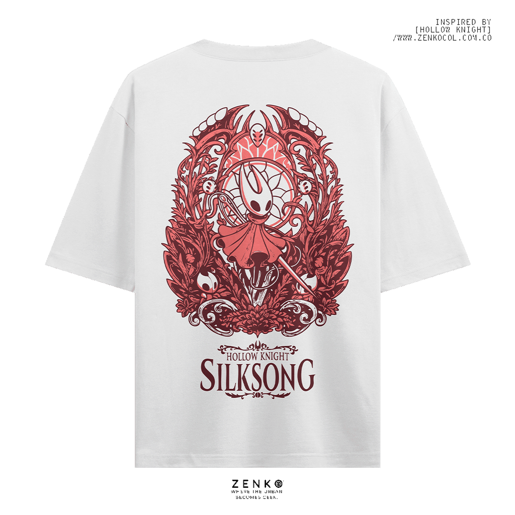 Camiseta Oversize - Hollow Knight Silksong