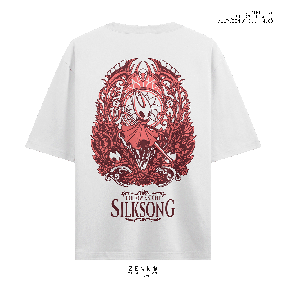 Camiseta Oversize - Hollow Knight Silksong