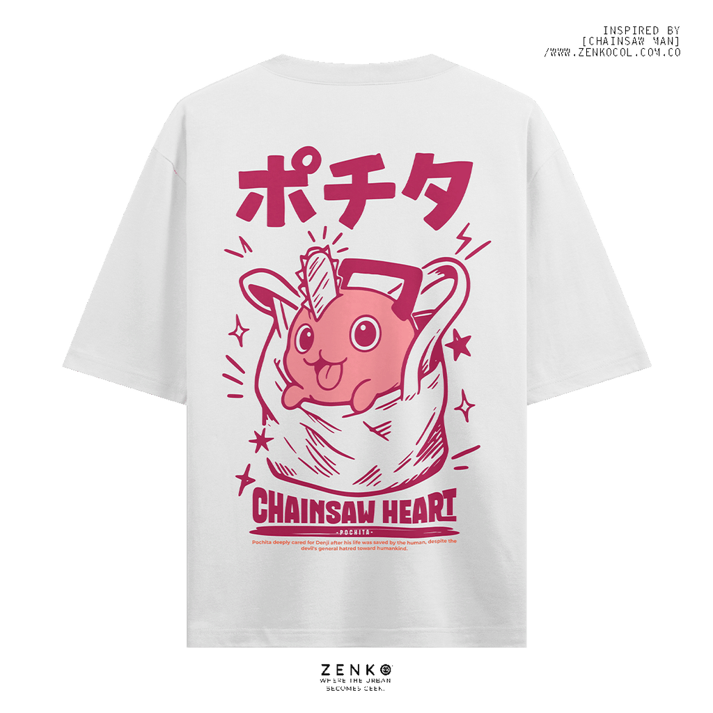 Camiseta Oversize - Pochita