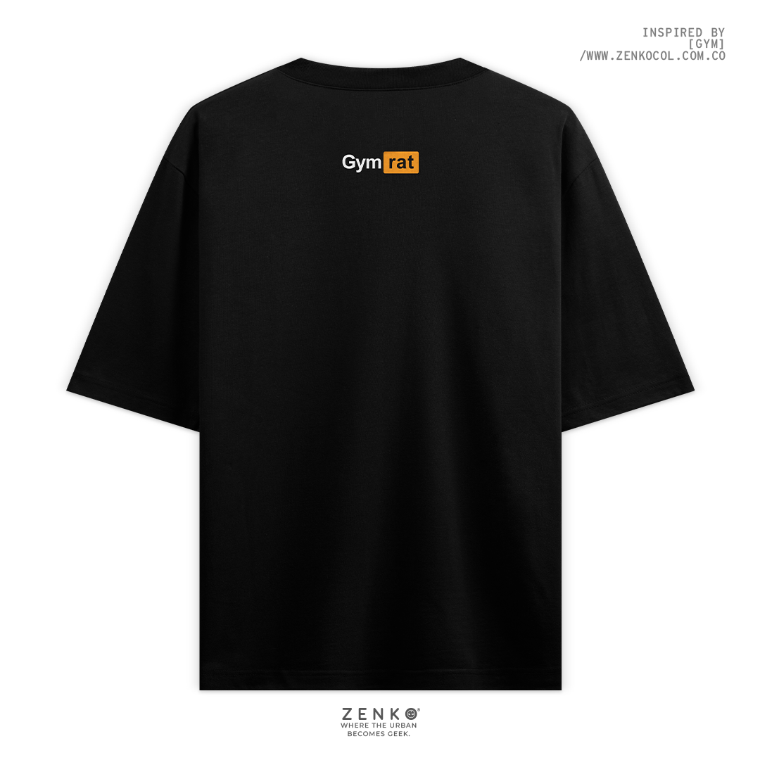 Camiseta Oversize - Gym Rat