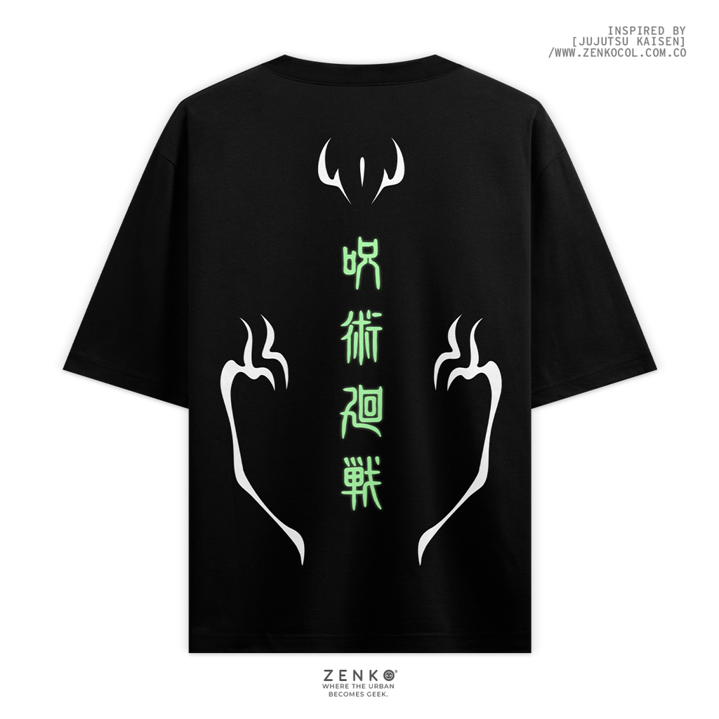 Camiseta Oversize - Sukuna signos
