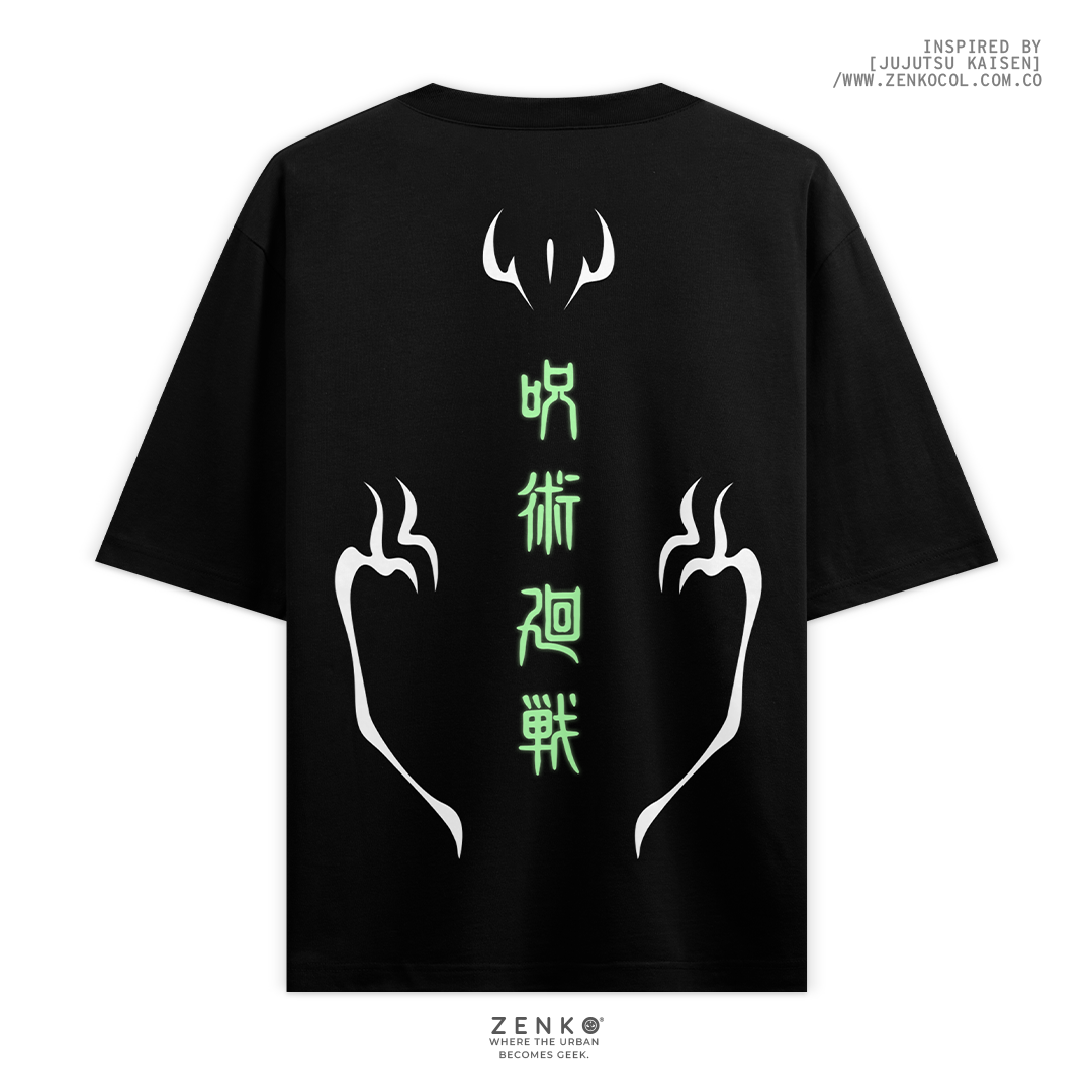 Camiseta Oversize - Sukuna signos