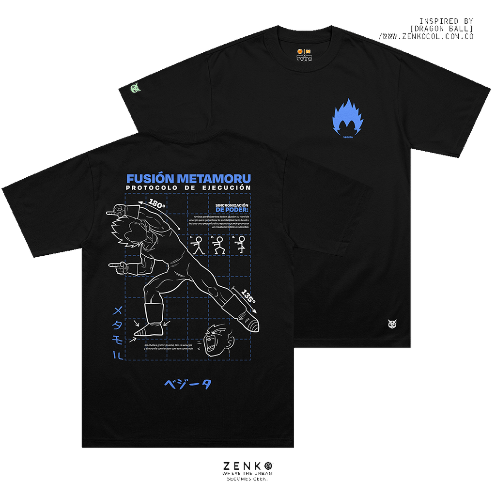 Camiseta REGULAR FIT - Vegeta Fusion