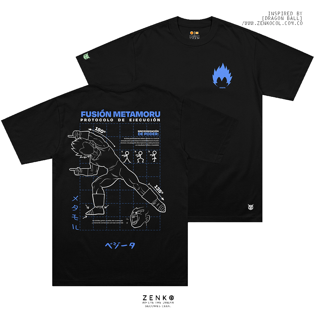 Camiseta REGULAR FIT - Vegeta Fusion