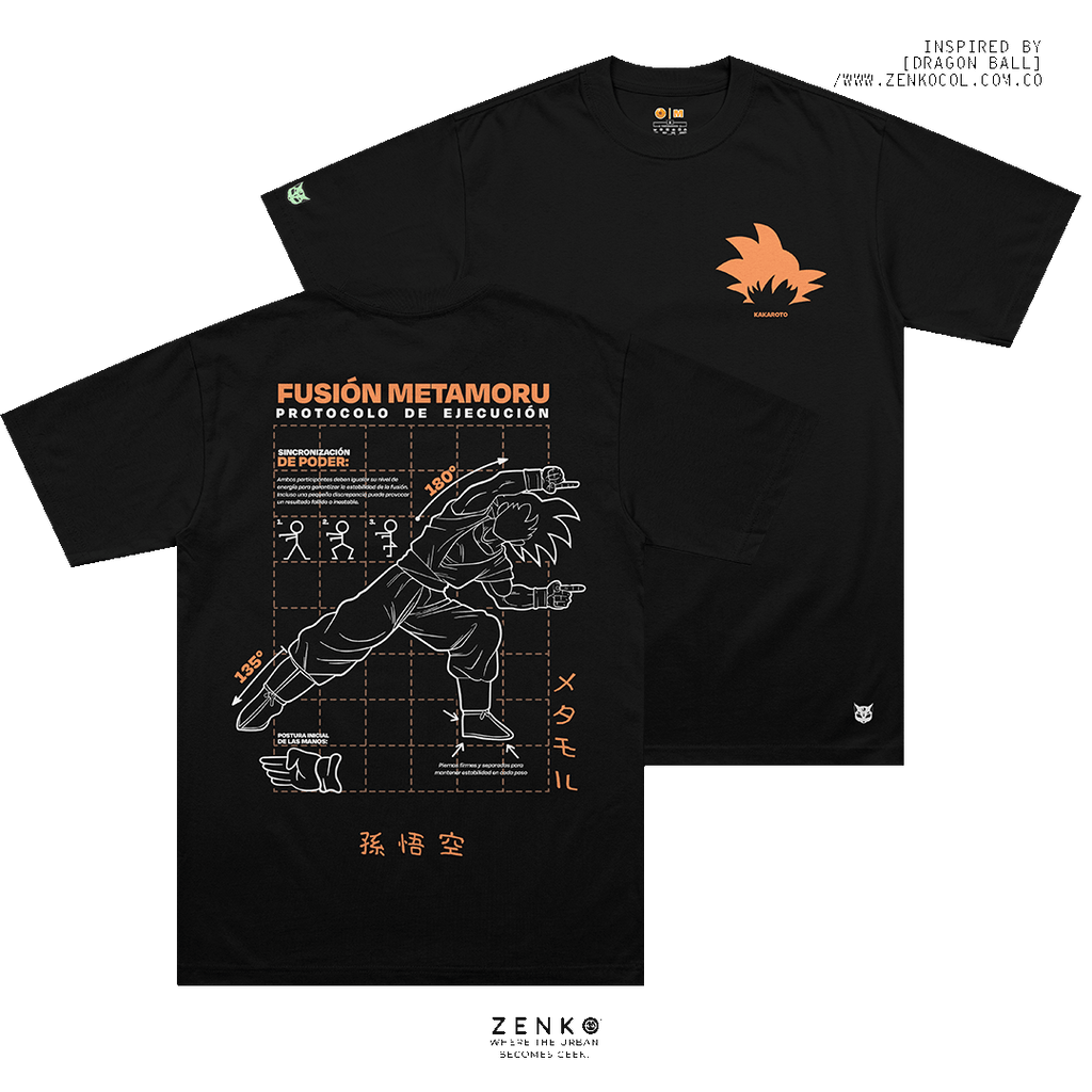 Camiseta REGULAR FIT - Goku Fusión
